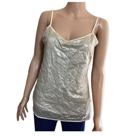 Banana Republic Perfect Cami Sequin Tank S - Picture 1 of 6